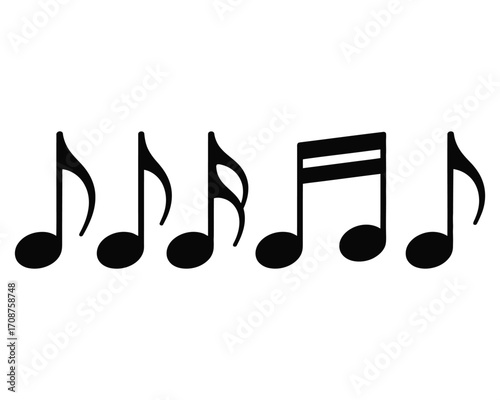 Musical Notes in Sequence Exploring Rhythmic Variation and Notation. An Illustration