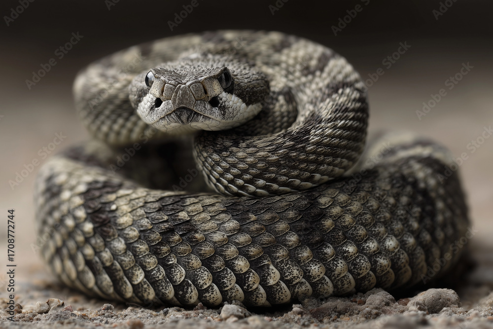 Obraz premium close up of a rattlesnake