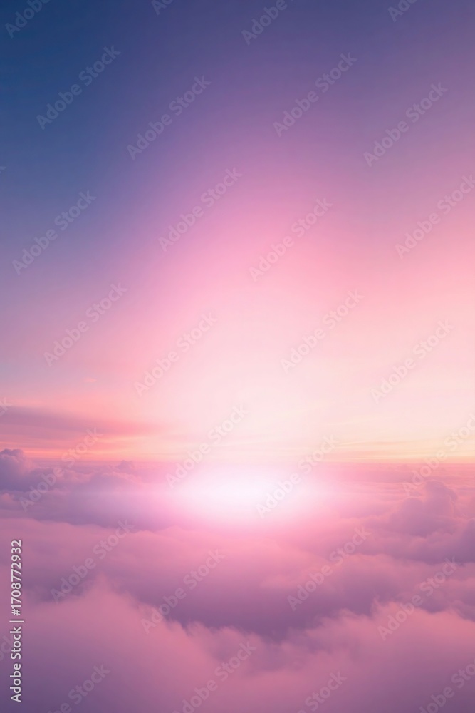 Obraz premium blue sky with clouds