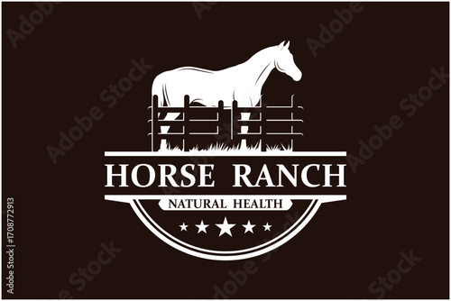 horse logo design