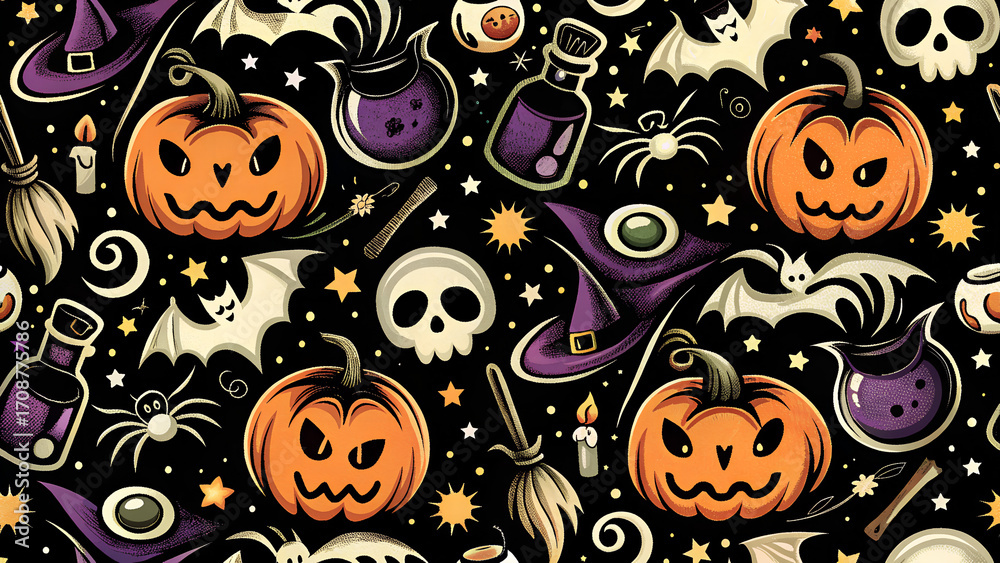 halloween pattern
