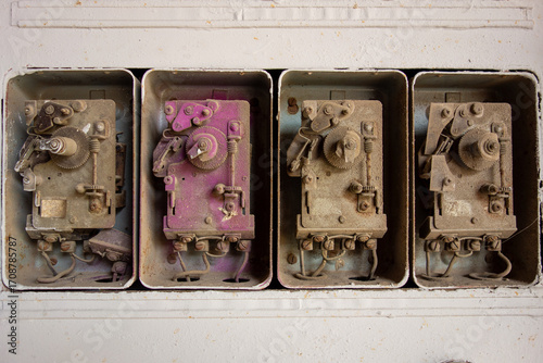 Photos electrical outlet on a wall