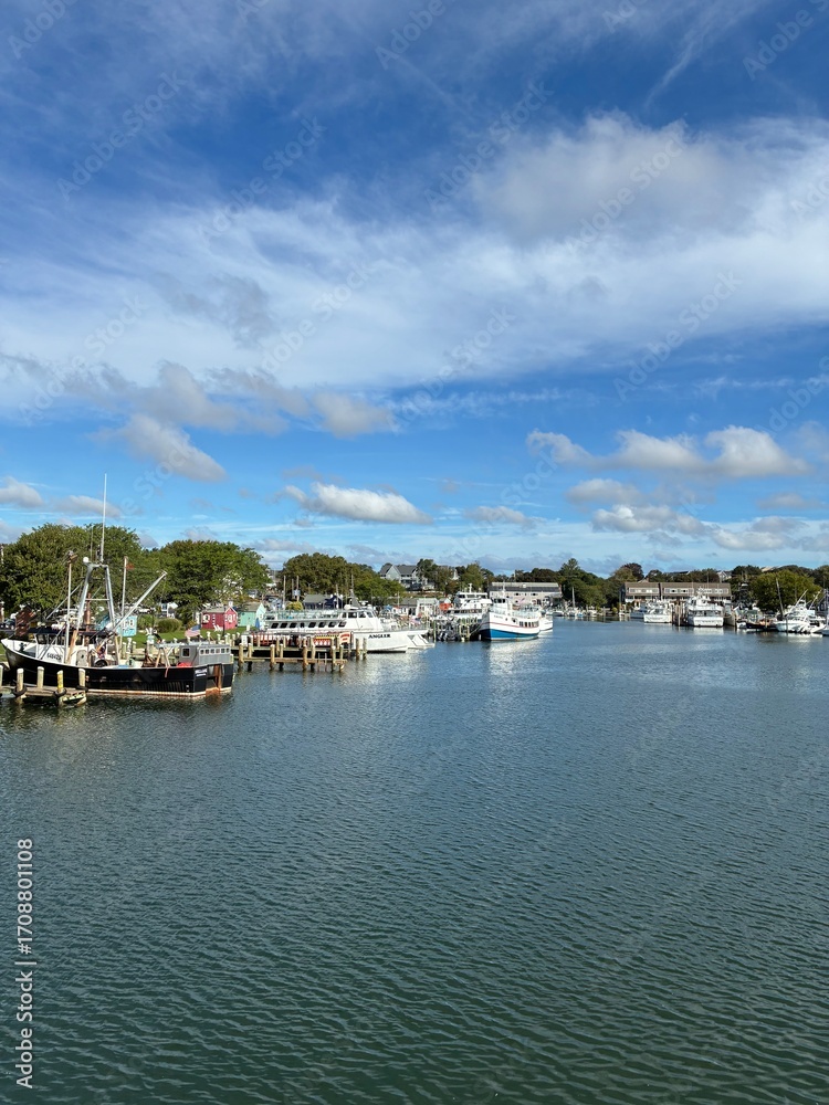 Fototapeta premium boats in the bay