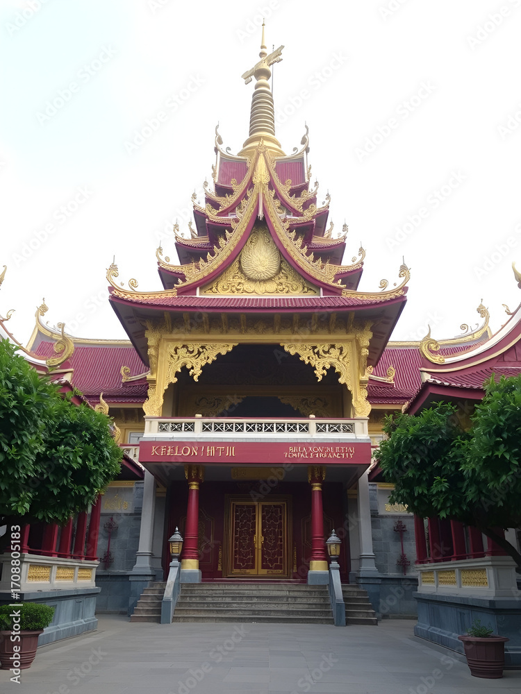 Obraz premium Kek Lok Si Temple - The largest and finest temples complexes in Southeast Asia.