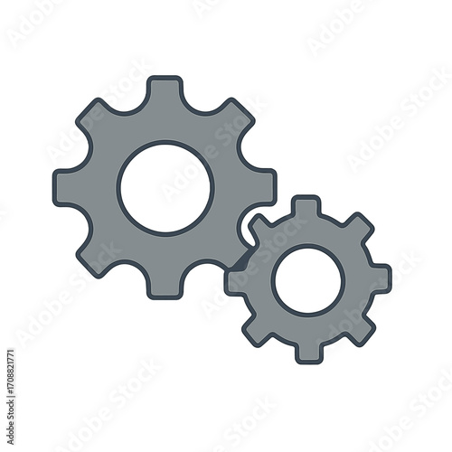 A close-up shows two gears, one of which lacks a tooth