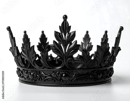 Elegant black crown
