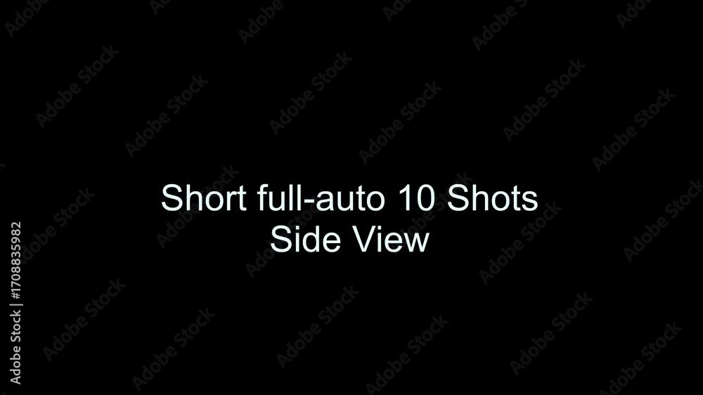 M4 Assault Rifle VFX Pack – Burst and Full-Auto Shots, Side, Front ...