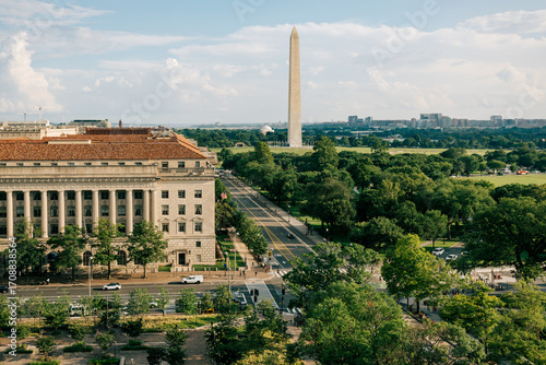 Elevated View of Washington, D.C.