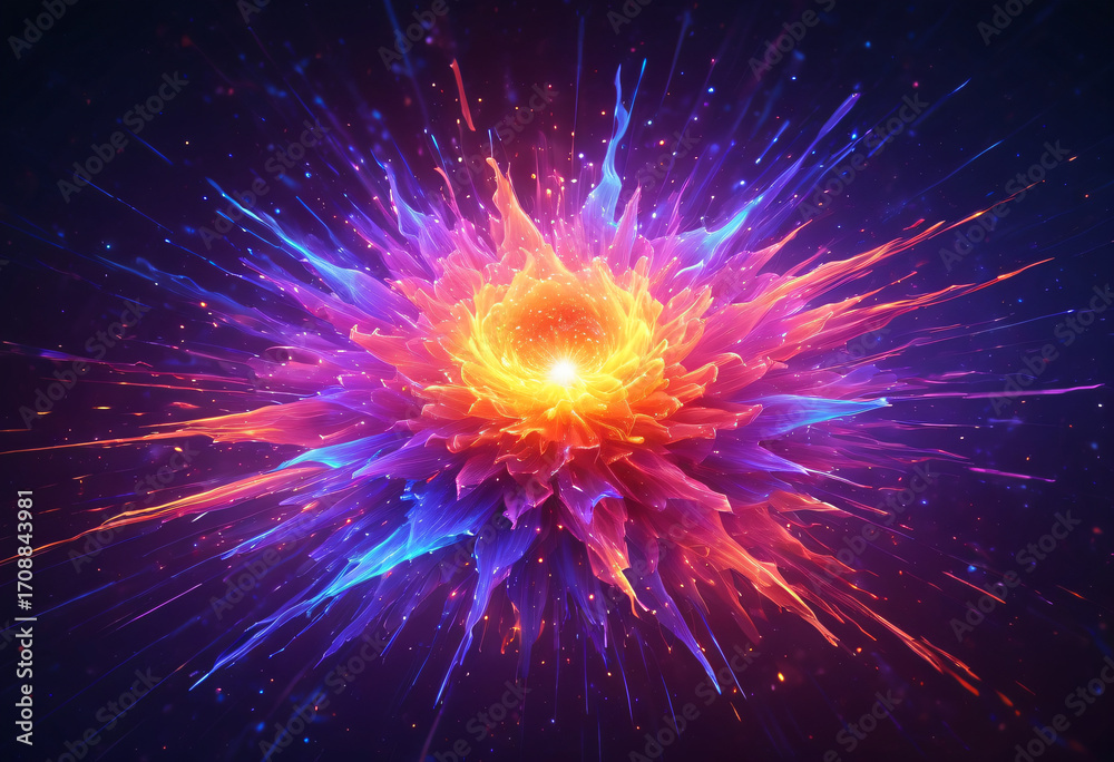 Fototapeta premium Cosmic Explosion