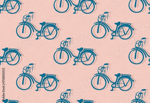 Vintage Bicycle Pattern