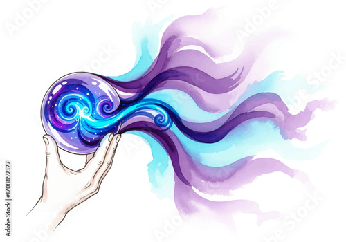 Enchanted Orb A Whirlwind of Magic and Mystery in Your Hands