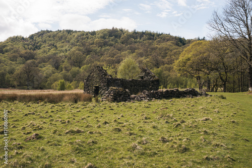 Crumbling Stone Cottage in Wales