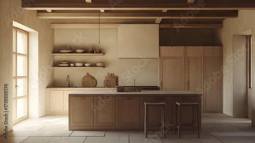Beautiful interior design, a lovely decorated house, a decorated apartment. Luxury and good taste.