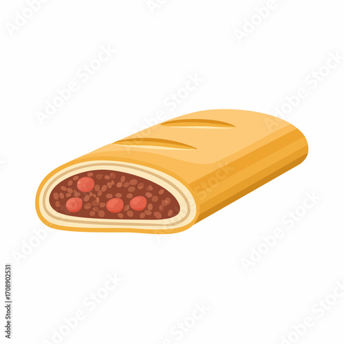 Pita sa mesom (Fleisch-Pita)
