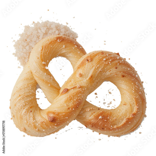 Illustration of fresh baked croissants