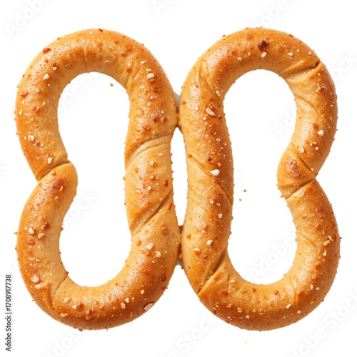 Illustration of fresh baked croissants