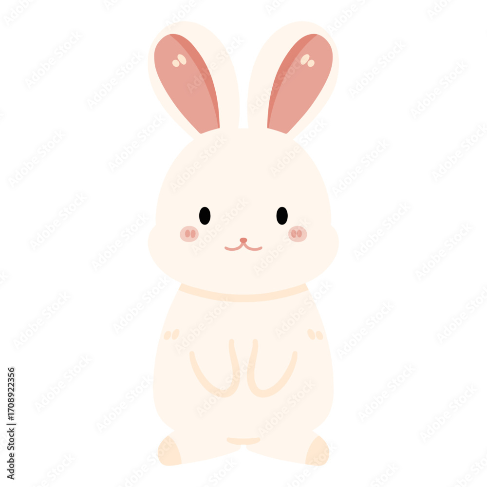 Obraz premium cute rabbit illustration