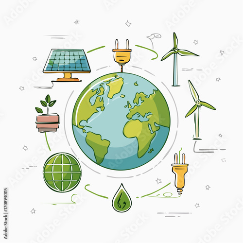 Sustainable Energy Sources A Global Perspective on Renewable Power and Environmental Conservation