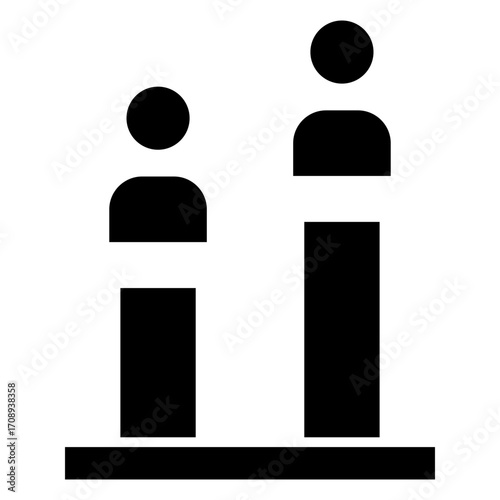 Candidates Poll Glyph Icon