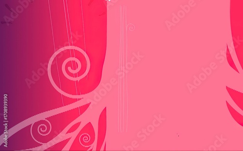 Pink - Purple Gradient Swirl Pattern Background for Romantic Theme Design, Wedding Materials, Female Product Promotion