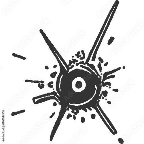 Lost Vintage Illustration Vector
