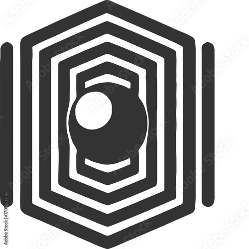 Overwhelmed Vintage Illustration Vector