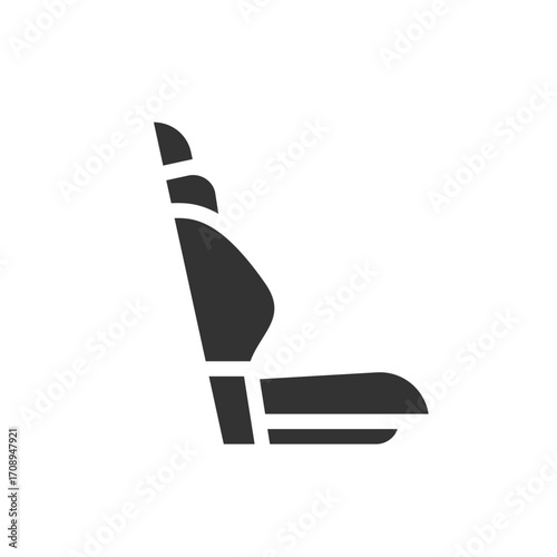 seats icon solid glyph , car, automobile 