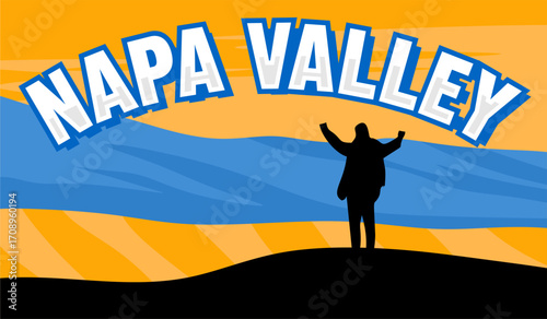 Napa Valley California with beautiful views