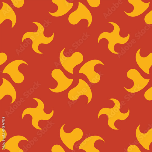 Irregular Hand Drawn Seamless Pattern for Modern Prints and Backgrounds