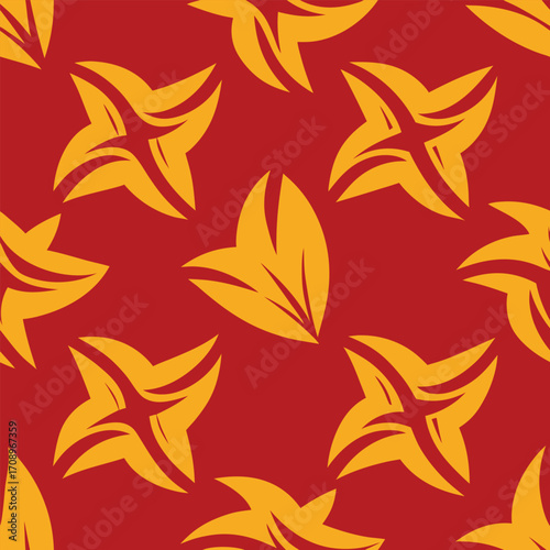 Irregular Hand Drawn Seamless Pattern for Modern Prints and Backgrounds