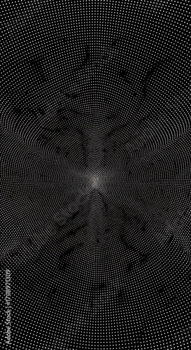 Abstract Black and White Pattern.