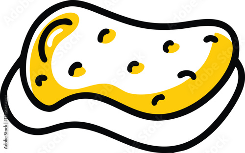A slice of bread topped with a single slice of cheese, arranged on a plain background.