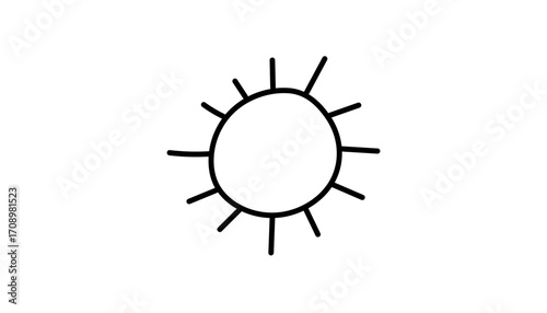 Witchcraft and magic sun with sunrise solar rays shine. Daylight sunshine helios and occult mystic esoteric astrology mix. Tarot, moon, celestial, spiritual, symbol, ritual and spell add detail.