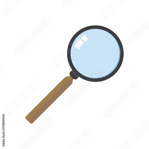 Explore the details with the precision of a magnifying glass to reveal what lies beyond the apparent. Designed on a white background.
