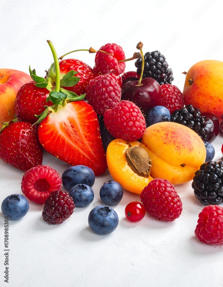 Obraz premium Colorful fruit medley