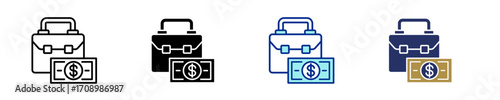 Business  Icon Set Multiple Style Collection