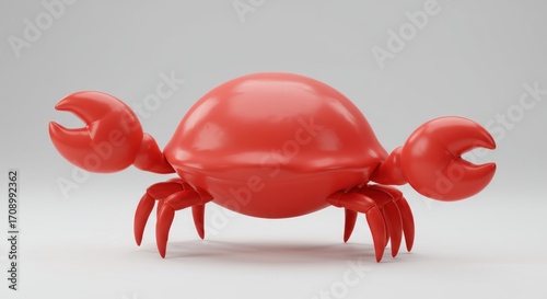 Cartoon crab illustration