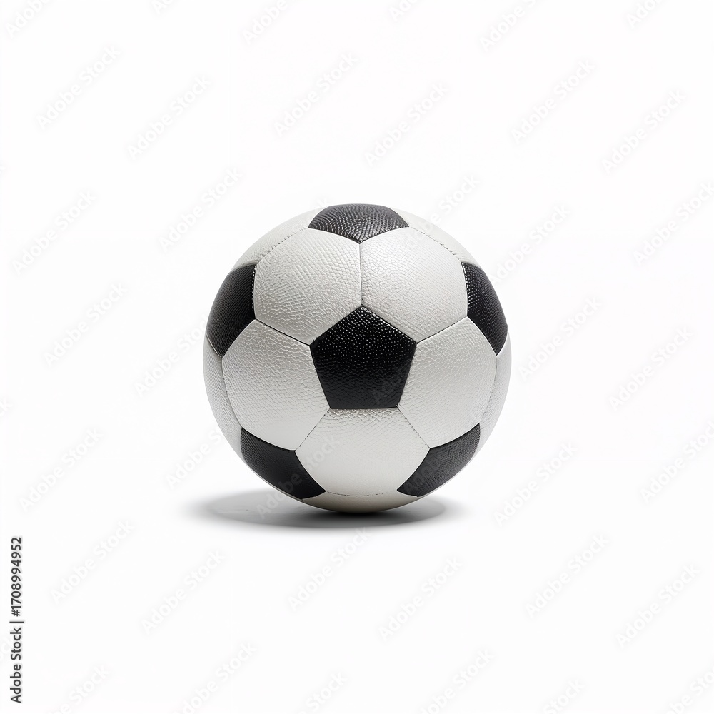 Fototapeta premium Soccer ball isolated on white background