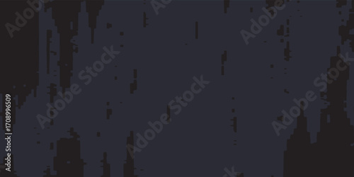 Black halftone dots blue color pattern gradient grunge texture background. Dot pop art comic sport style vector illustration.