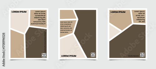 Simple template with comic system Collage for your message or photo. Layout for flyer, poster or cover
