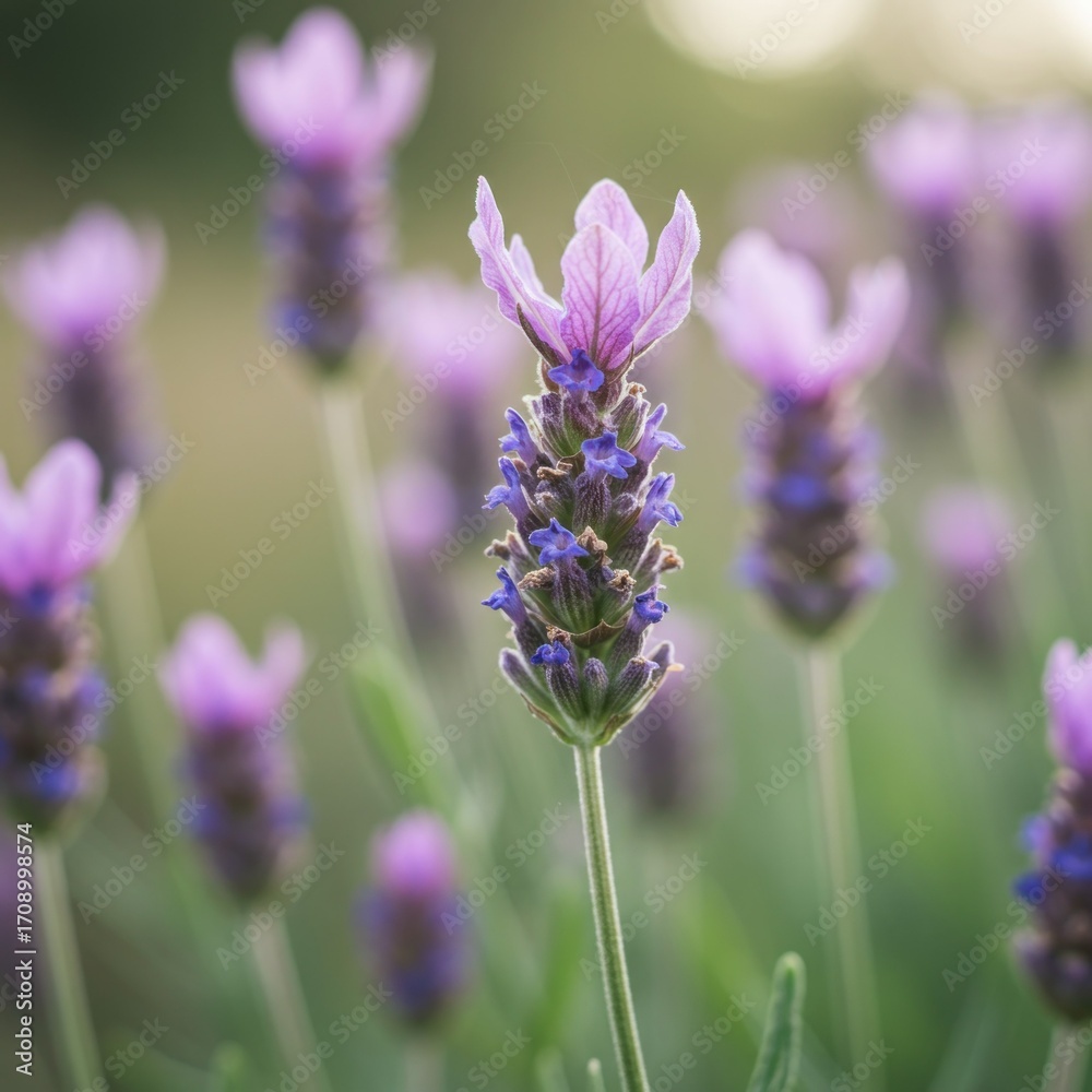 Obraz premium Lavender flowers in bloom