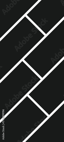 Abstract mosaic photos collage with ultra-wide 9:20 background ratio for social media post