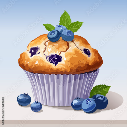 Blaubeermuffins