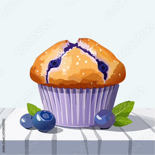 Blaubeermuffins
