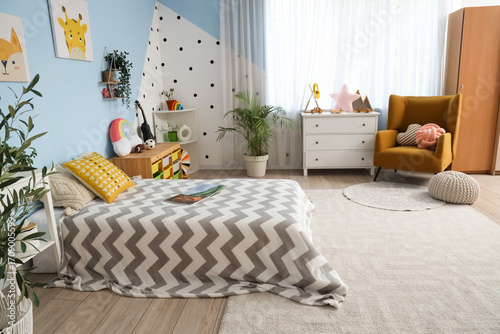 Modern children's bedroom i...