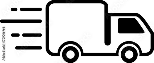 Simple Fast Delivery Truck