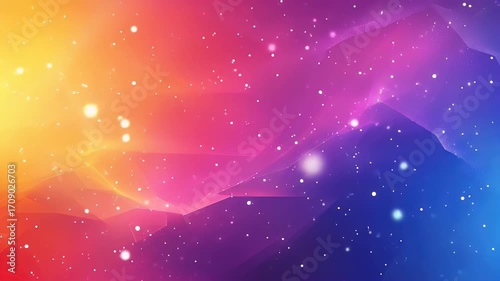 Abstract Geometric Gradient Background