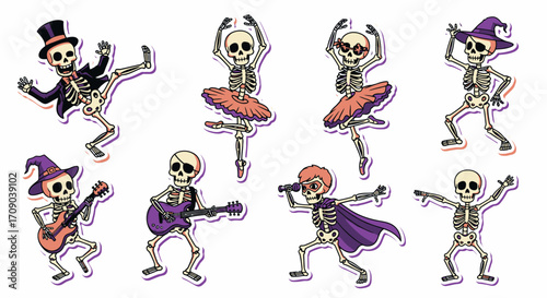 Dancing Skeletons A Halloween Celebration of Life.