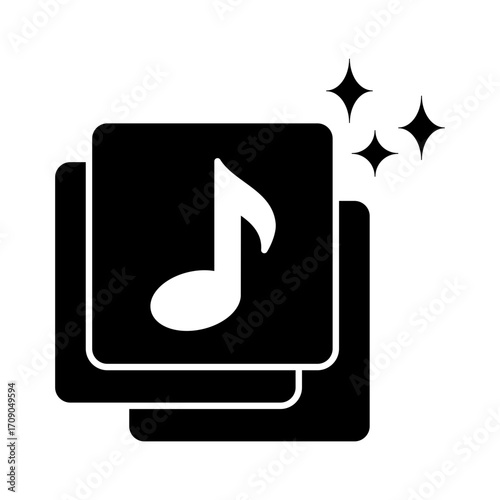 Music Icon Black