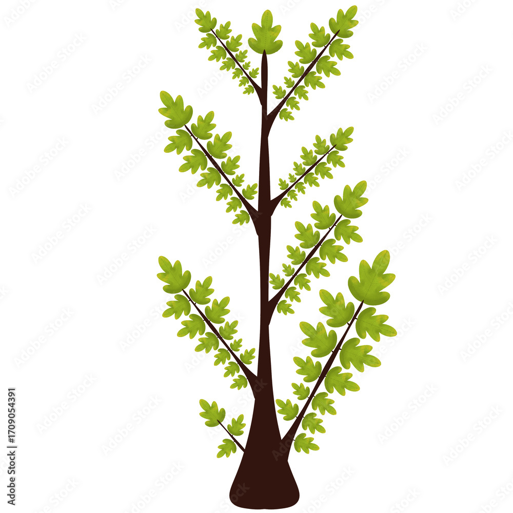 Obraz premium tree with green leaves